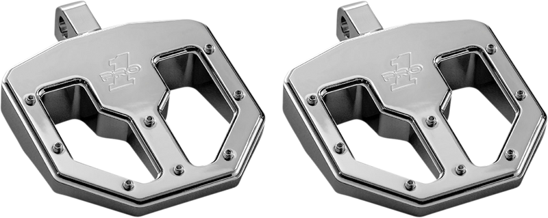 PRO-ONE PERF.MFG. BMX V1 Footpeg - Male - Chrome 500761