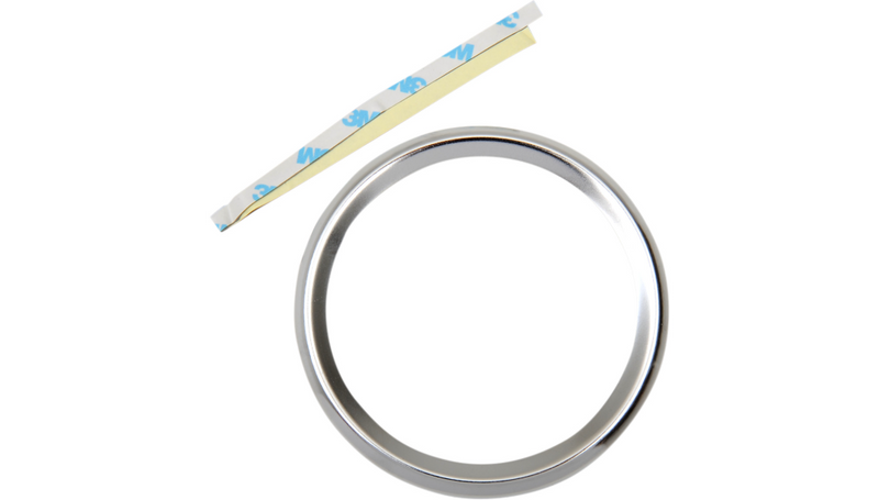 DRAG SPECIALTIES Instrument Gauge Bezel - Harley-Davidson 2000-2013 - Chrome 2202-0059 - PartsOutlet.com.au