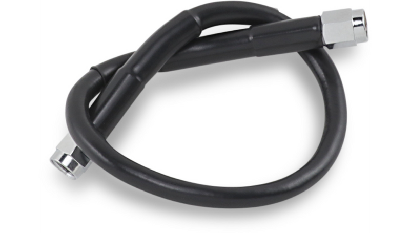 DRAG SPECIALTIES Universal Brake Line - Black - 14" - 814-BLK