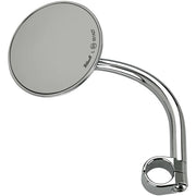 BILTWELL Clamp-On Utility Mirror - Round - Chrome 6503-578-531 - PartsOutlet.com.au
