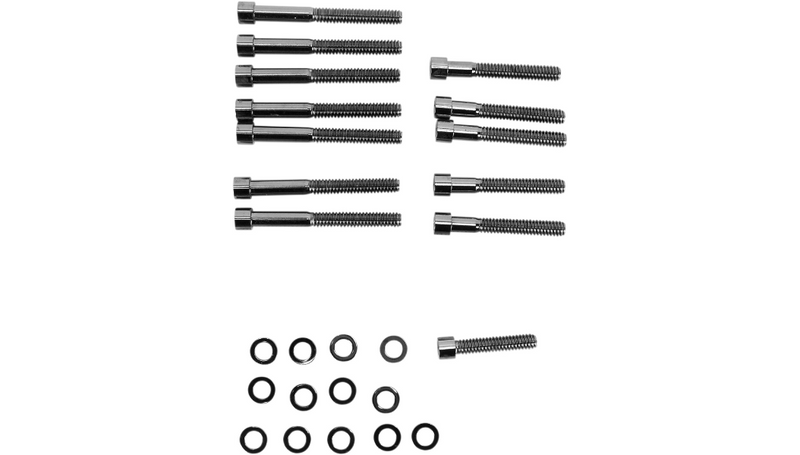 DRAG SPECIALTIES Bolt Kit Camshaft Cover Smooth - Harley-Davidson 2004-2021 - MK687SBK - PartsOutlet.com.au