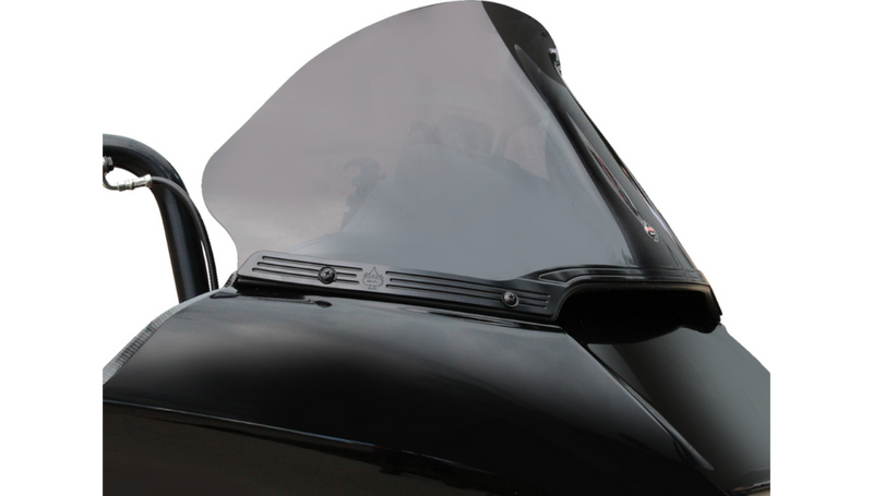 KLOCK WERKS Windshield Trim - KERF - Blacked Out - Road Glide 2015-2023 - KWW-01-0582 - PartsOutlet.com.au