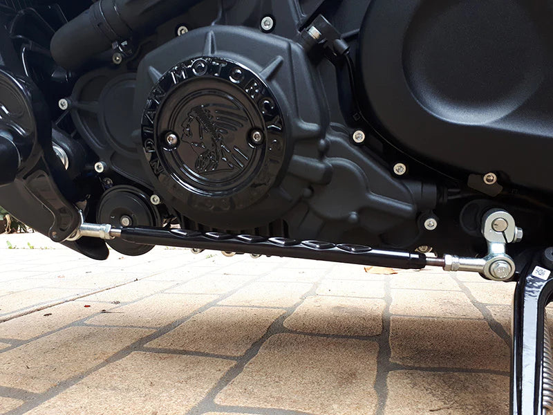 JOKER MACHINE Adjustable Shift Rod - Black - Indian 2016-2021 - 30-810-1 - PartsOutlet.com.au