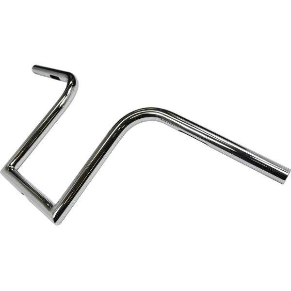 LA CHOPPERS 1" NARROW BOURBON APE BARS 10" RISE CHROME UNIVERSAL - LA-7381-10