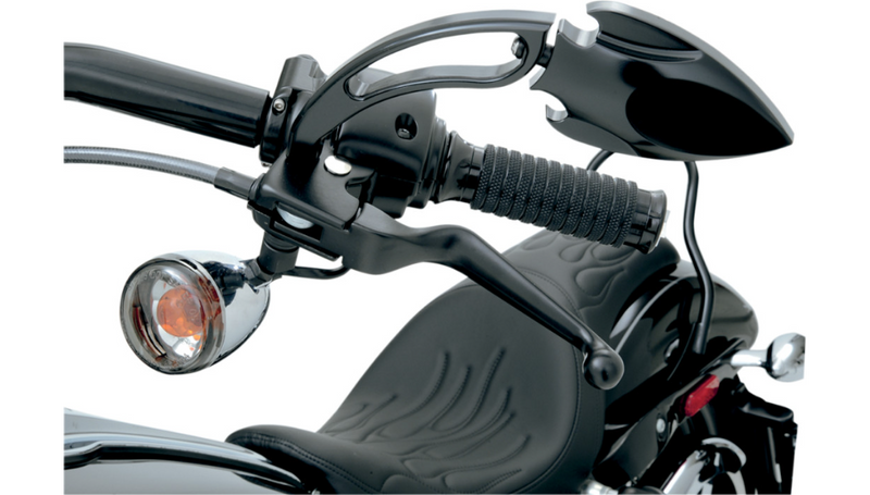 DRAG SPECIALTIES Lever Set - HD '96-'17 - Black H07-0574-BLK - PartsOutlet.com.au