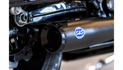 S&S CYCLE S&S Cycle Diamondback 2-1 50 State Exhaust System, Guardian Black with Black Endcap for 2017-'22 M8 Touring Models - 550-1027A - PartsOutlet.com.au