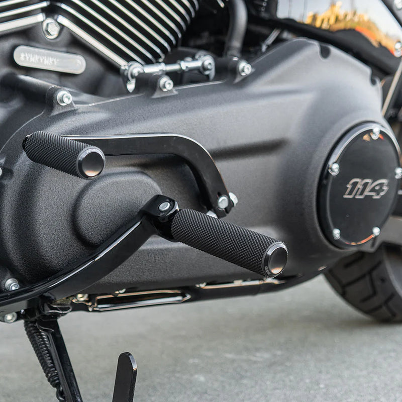 ARLEN NESS KNURLED FOOTPEGS, BLACK - 18-SOFTAIL PASSENGER - 07-943 - PartsOutlet.com.au