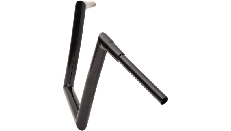 TODD'S CYCLE Handlebar - 1-1/2" Strip - 12" - Gloss Black - 0601-4884