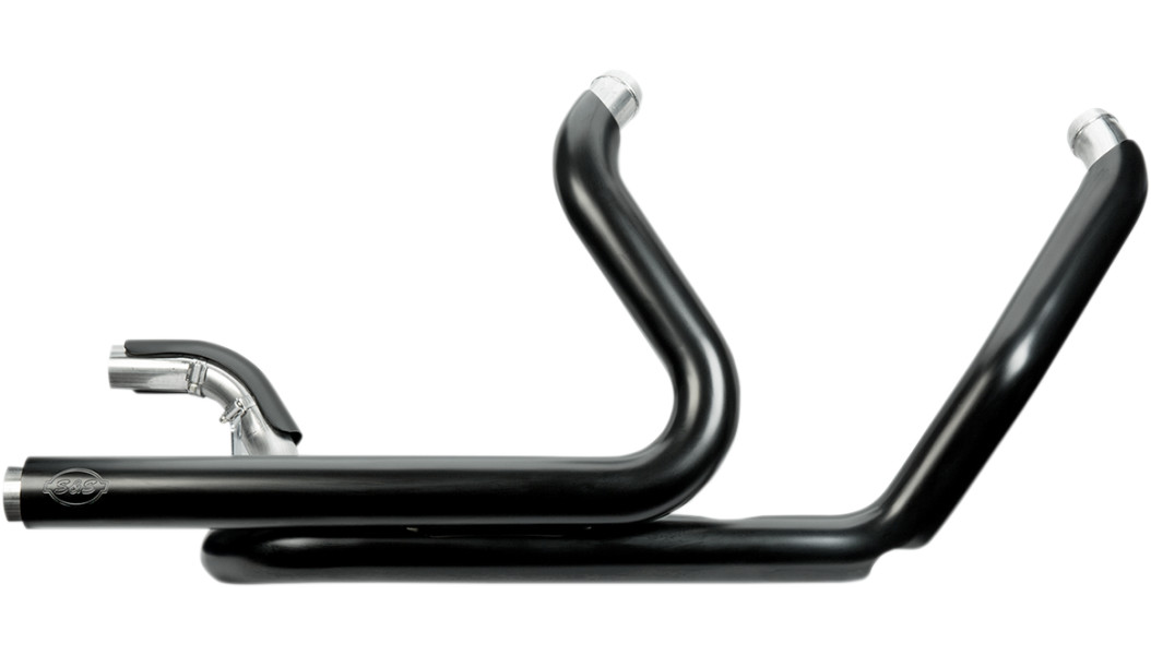 S&S CYCLE Power Tune® Dual Headers - HD Touring 2017+ Black Ceramic 550-0705