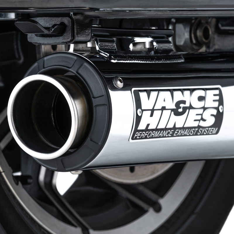 VANCE & HINES Supersport Slip-On Mufflers - Chrome - Touring '17-'25 - 16721