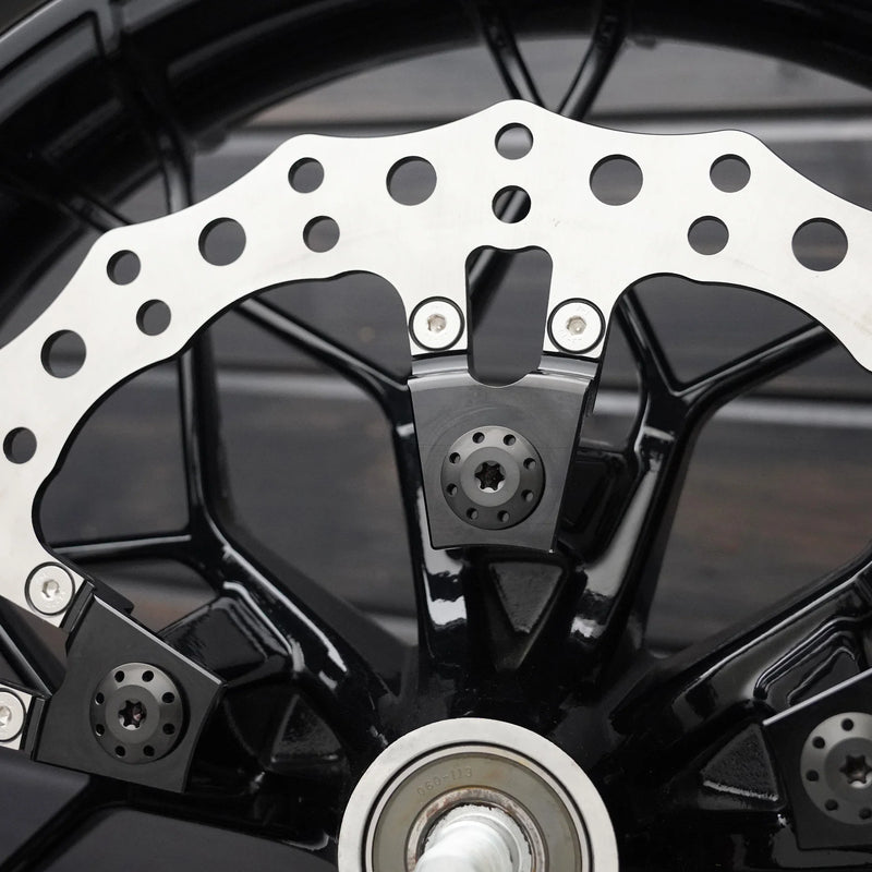 ARLEN NESS Bolt Kit - Holeshot/Rotor/Front - Spoke Mount - Black - 5 Pack - '14-'23 FLT - 300-907 - PartsOutlet.com.au
