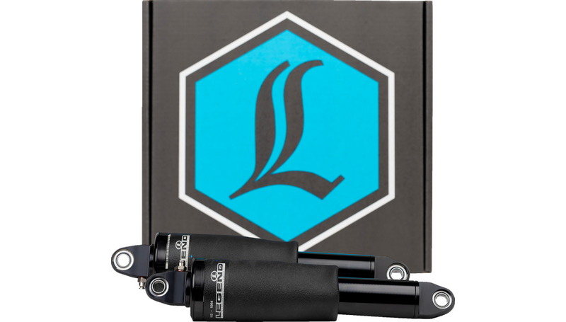 LEGEND SUSPENSION AIR Sportster Air Suspension - Black - Standard - '04-'13 XL - 1311-0110 - PartsOutlet.com.au