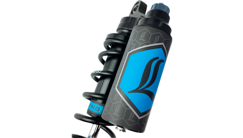 LEGEND SUSPENSION REVO ARC Piggyback Shocks - Heavy Duty - Black - 14" - '04+ Sportster - 1310-1897