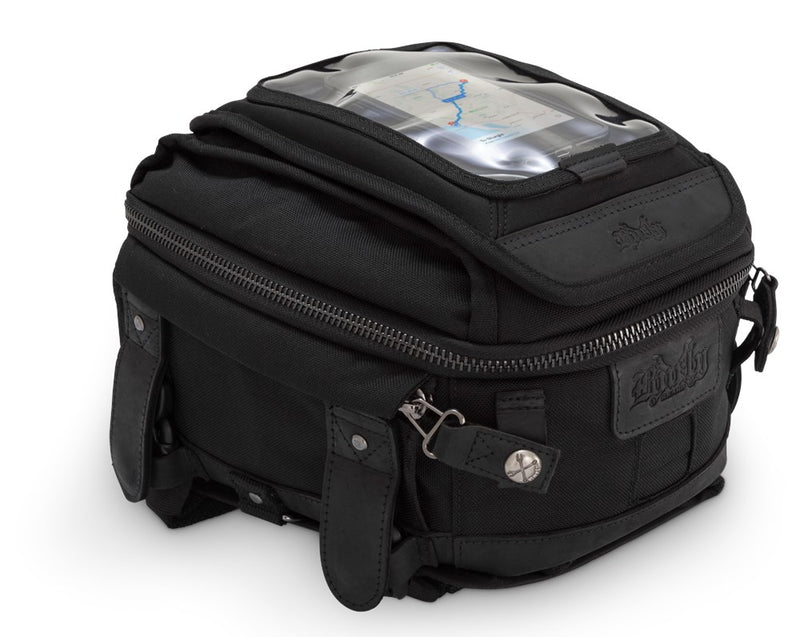 BURLY BRAND Tank Tail Bag - Black B15-1010B - PartsOutlet.com.au