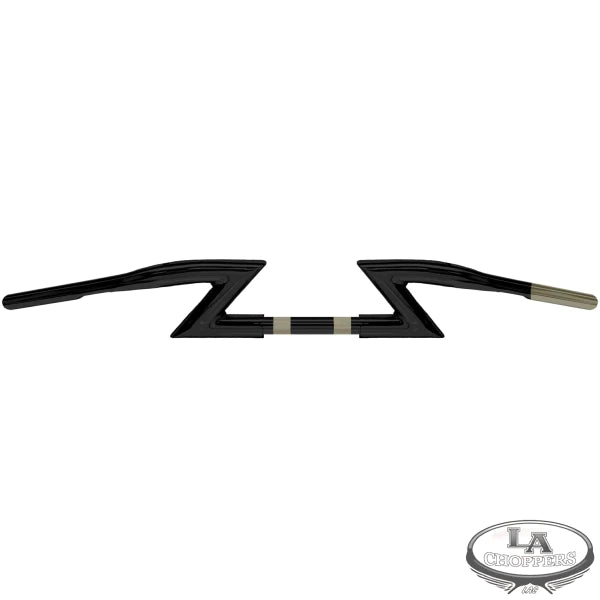 LA CHOPPERS 1 1/4" DIAMETER OUTLAW Z BAR BLACK FOR HD - LA-7310-00B