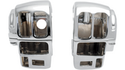 DRAG SPECIALTIES Switch Housing - Cruise - Harley-Davidson 2008-2013 - Chrome H07-0783 - PartsOutlet.com.au