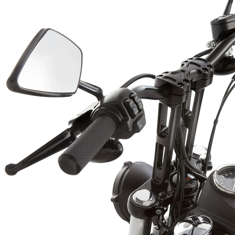 ARLEN NESS Grips - Knurled - TBW - Black - 24-later FLHX / FLTRX - 500-050 - PartsOutlet.com.au