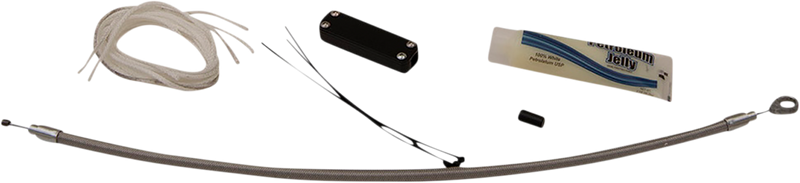 FAT BAGGERS INC. Installation Kit - Cable Clutch - 10" - 12" - Braided 109112