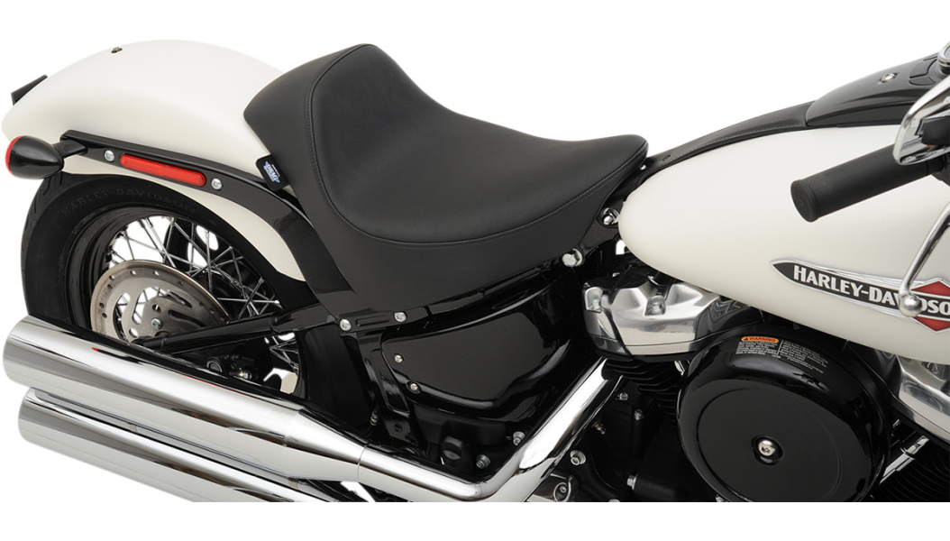 DRAG SPECIALTIES EZ-Solo Seat - Smooth - Vinyl - 22" - Softail 18+ - 0802-1148