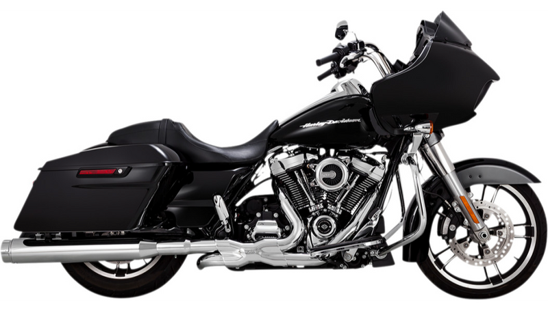 VANCE & HINES 4.5" Torquer Mufflers for 2017+ M8 Touring FL - Chrome - 16674