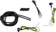 CUSTOM DYNAMICS Micro Turn Signals - Amber - Black CD-MICRO-A-B