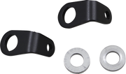 CUSTOM DYNAMICS Mount - Micro Turn Signal - L-Bracket - Black CD-MICRO-LB