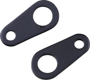 CUSTOM DYNAMICS Mount - Micro Turn Signal - Straight Bracket - Black CD-MICRO-SB