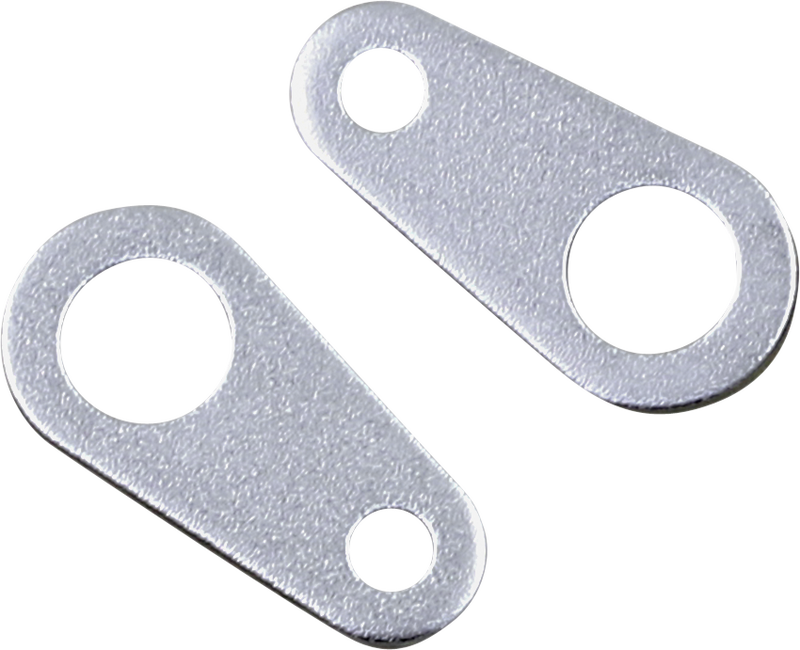 CUSTOM DYNAMICS Mount - Micro Turn Signal - Straight Bracket - Silver CD-MICRO-S