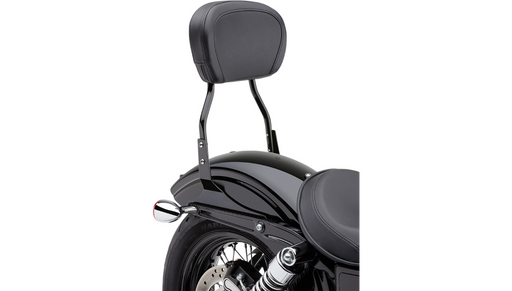 COBRA Round Sissy Bar - Standard - Black - '06-'17 Softail 602-1301B - PartsOutlet.com.au