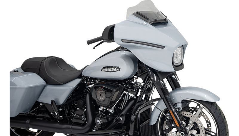 KLOCK WERKS Flare Windshield - 8" - Clear - FLHX 2024+ - KWW-01-0707-C