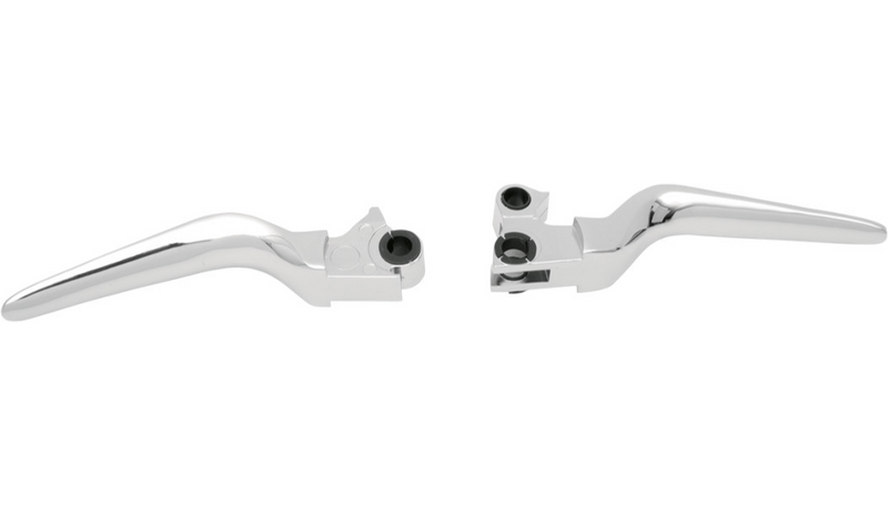 DRAG SPECIALTIES Levers - Custom - '96-'17 HD Chrome 053324 - PartsOutlet.com.au
