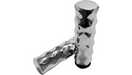 LA CHOPPERS Grips - Hex - TBW - Chrome LA-7491-00 - PartsOutlet.com.au