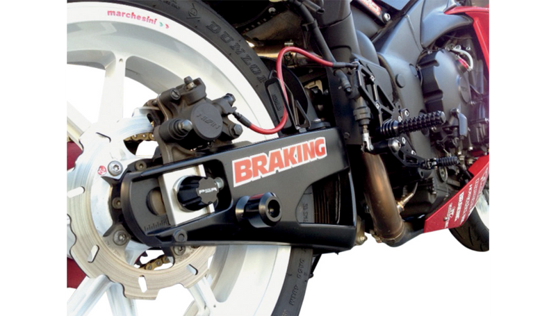 PSR Swingarm Slider - Black - Aprilia/Triumph/Yamaha - 00-01926-02
