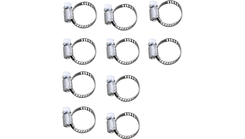 DRAG SPECIALTIES Fuel Line Mini Clamp - Stainless Steel 2152 - PartsOutlet.com.au