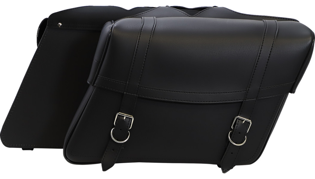 SADDLEMEN Highwayman Slant-style Saddlebags - Jumbo X021-02-042 - PartsOutlet.com.au