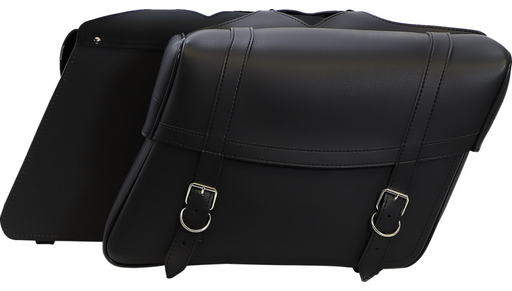 SADDLEMEN Highwayman Slant-style Saddlebags - Jumbo X021-02-042 - PartsOutlet.com.au