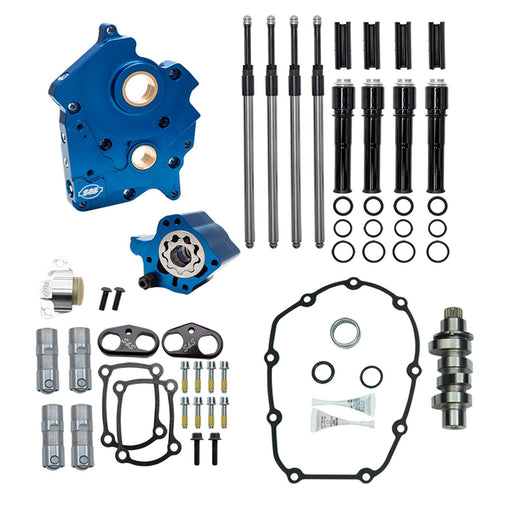 S&S CYCLE Chain Drive 465C Cam Chest1 Kit with Black Pushrod Tubes for Water Cooled 2017-up M8 Models 310-1007B - PartsOutlet.com.au