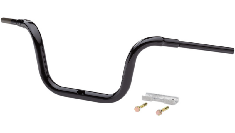 LA CHOPPERS Handlebar - Grande Traditional Ape Hanger - 10" - Black - FLTR '15-'22 - LA-7314-10B