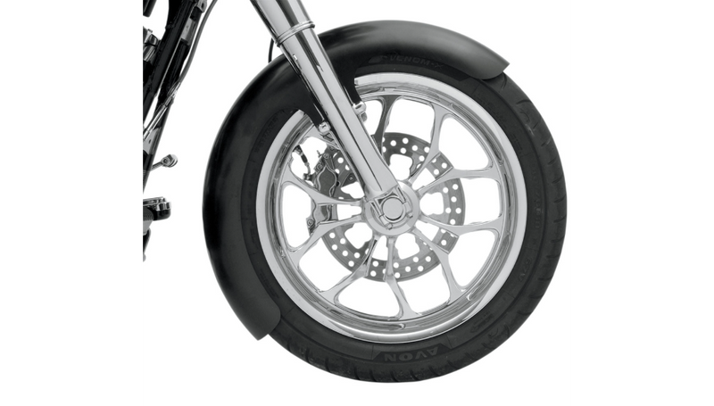 KLOCK WERKS Front Fender - Wrapper - Black - 21" - Softail '86-'17 - KWF-02-0026