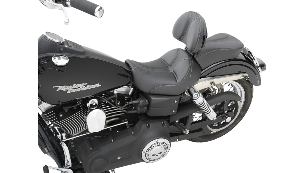 SADDLEMEN Dominator Solo Seat - '06-'17 Dyna - 806-04-0042 - PartsOutlet.com.au