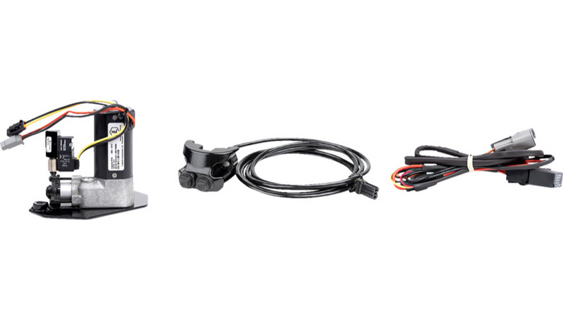 LEGEND SUSPENSION AIR Sportster Air Suspension - Black - Standard - '04-'13 XL - 1311-0110 - PartsOutlet.com.au
