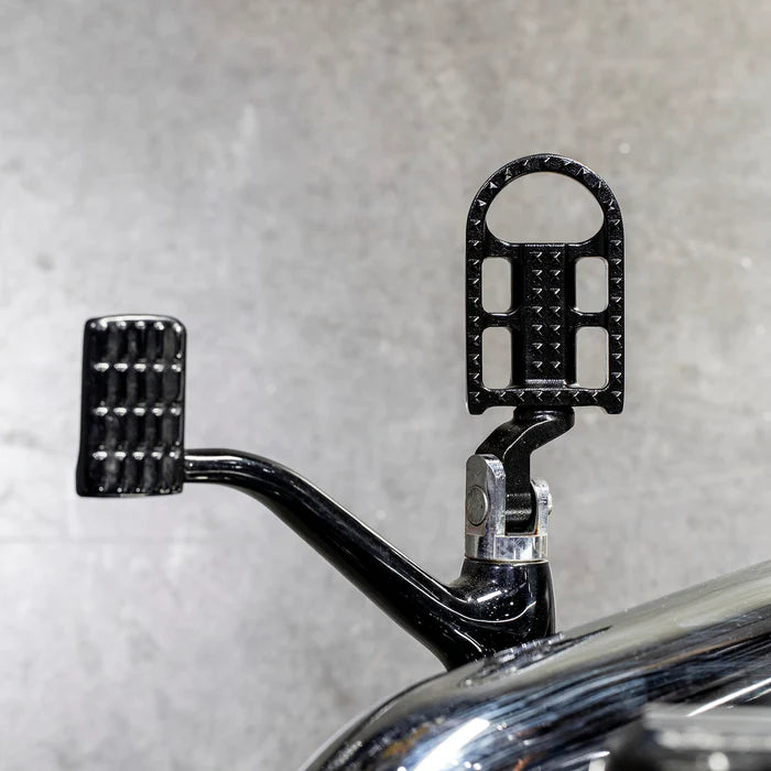 BILTWELL Mushman Step Footpegs - Black 7002-201-02 - PartsOutlet.com.au