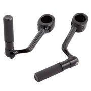 ARLEN NESS Forged Highway Peg Mounts w/ Pegs - Black 400-045 - PartsOutlet.com.au