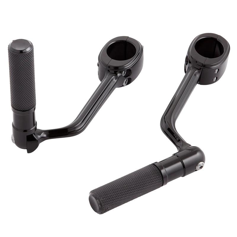 ARLEN NESS Forged Highway Peg Mounts w/ Pegs - Black 400-045 - PartsOutlet.com.au
