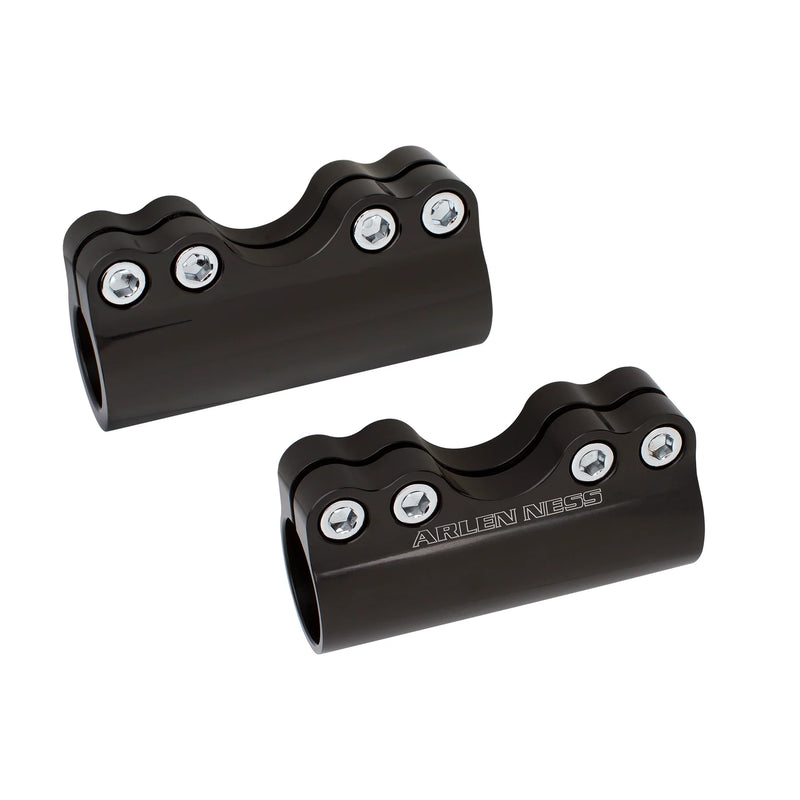 ARLEN NESS MODULAR ADJUSTABLE HANDLEBAR CLAMPS, BLACK - 1-1/4 HANDLEBARS - 08-052 - PartsOutlet.com.au