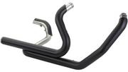 S&S CYCLE Power Tune® Dual Headers - HD Touring 2017+ Black Ceramic 550-0705 - PartsOutlet.com.au
