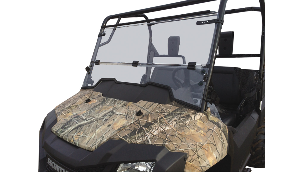 MOOSE UTILITY Full Folding Windshield - Honda Pioneer '14-'22 - LEMA100-003