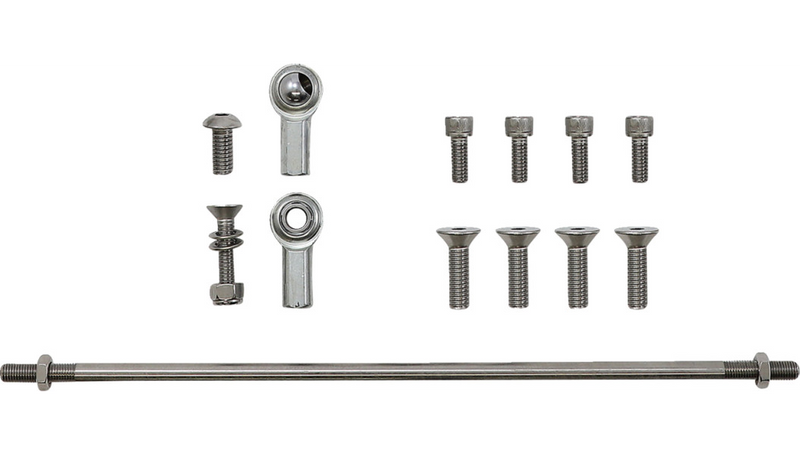 ACCUTRONIX Forward Control - Tribal - Chrome - Softail '00-'13 - FC106-SLC