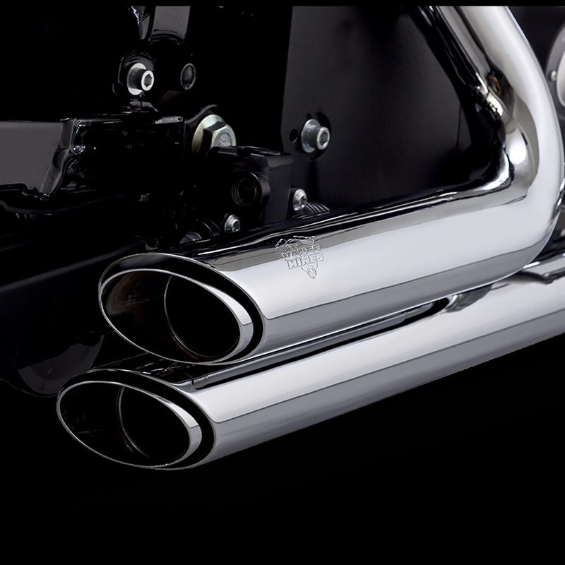 VANCE & HINES Shortshots Staggered Exhaust System - Sportster XL '04 -' 13 - Chrome 17219 - PartsOutlet.com.au