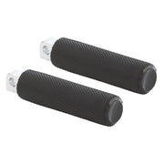 ARLEN NESS KNURLED FOOTPEGS, BLACK - STANDARD MALE MOUNT - 07-925 - PartsOutlet.com.au